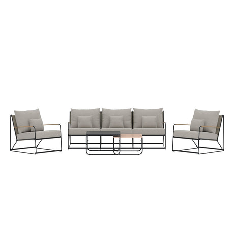 Palazzo Loungebord Set Venture Design Lounge-sett