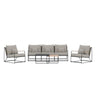 Palazzo Loungebord Set Venture Design Lounge-sett