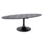 Spisebord Blax svart oval 250 Richmond Interiors Spisebord