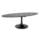 Spisebord Blax svart oval 250 Richmond Interiors Spisebord