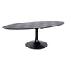Spisebord Blax svart oval 250 Richmond Interiors Spisebord