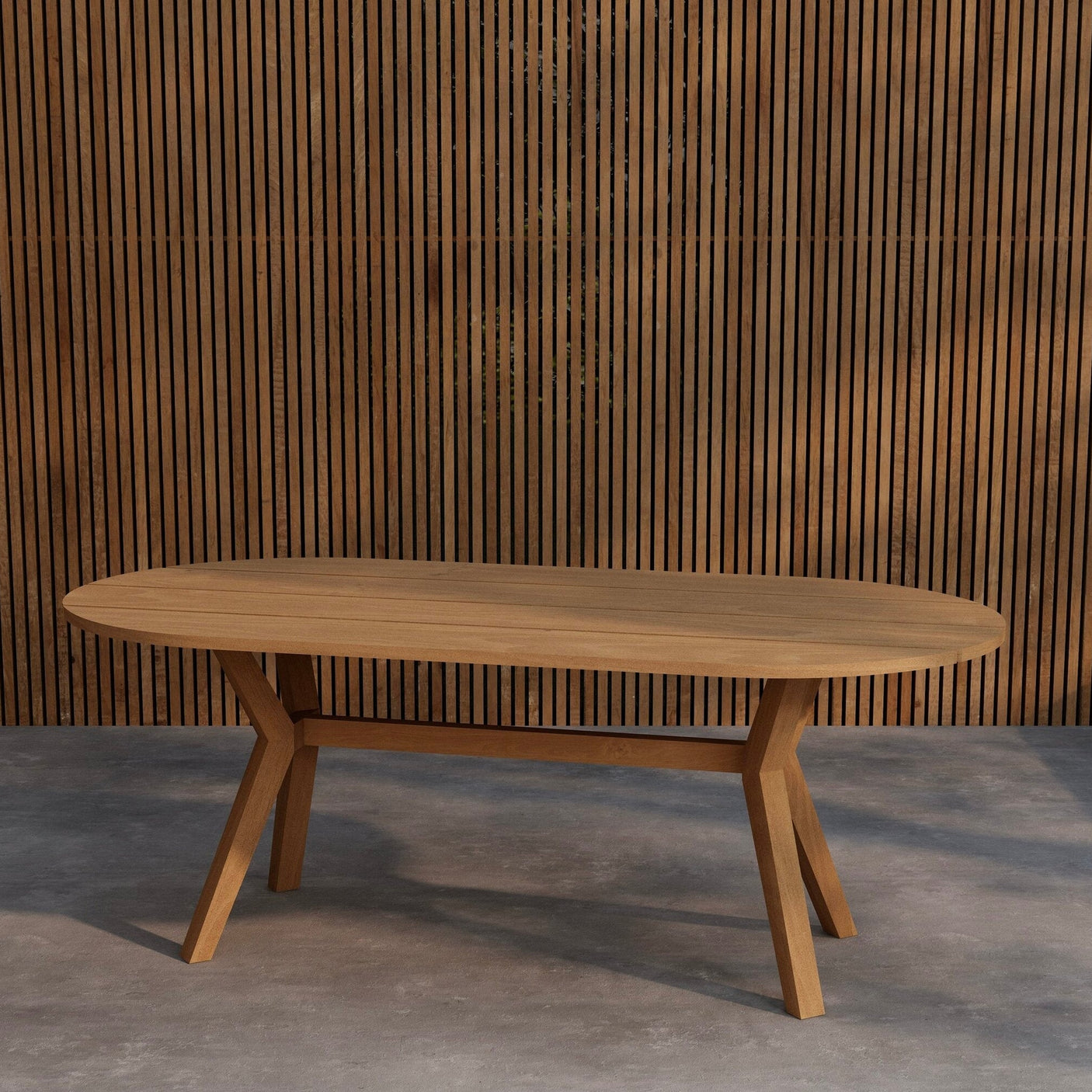 Kenya Ovalt Spisebord Venture Design Oval Spisebord