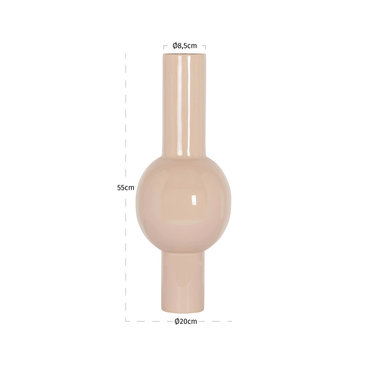 Vase Novee tapioca Richmond Interiors Vase