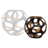 Orkanlys Alysia brun liten Richmond Interiors Lanterne og lysglass