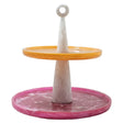Kakefat Posy rosa/oransje Richmond Interiors Serveringsbrett