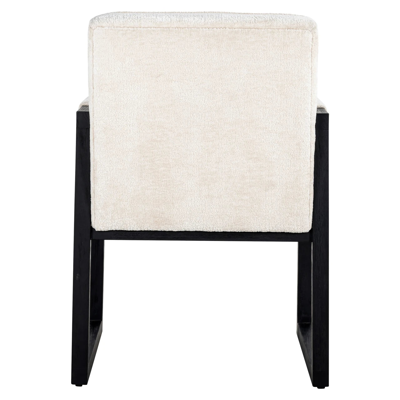 Spisestol Beck hvit chenille Richmond Interiors Spisestol