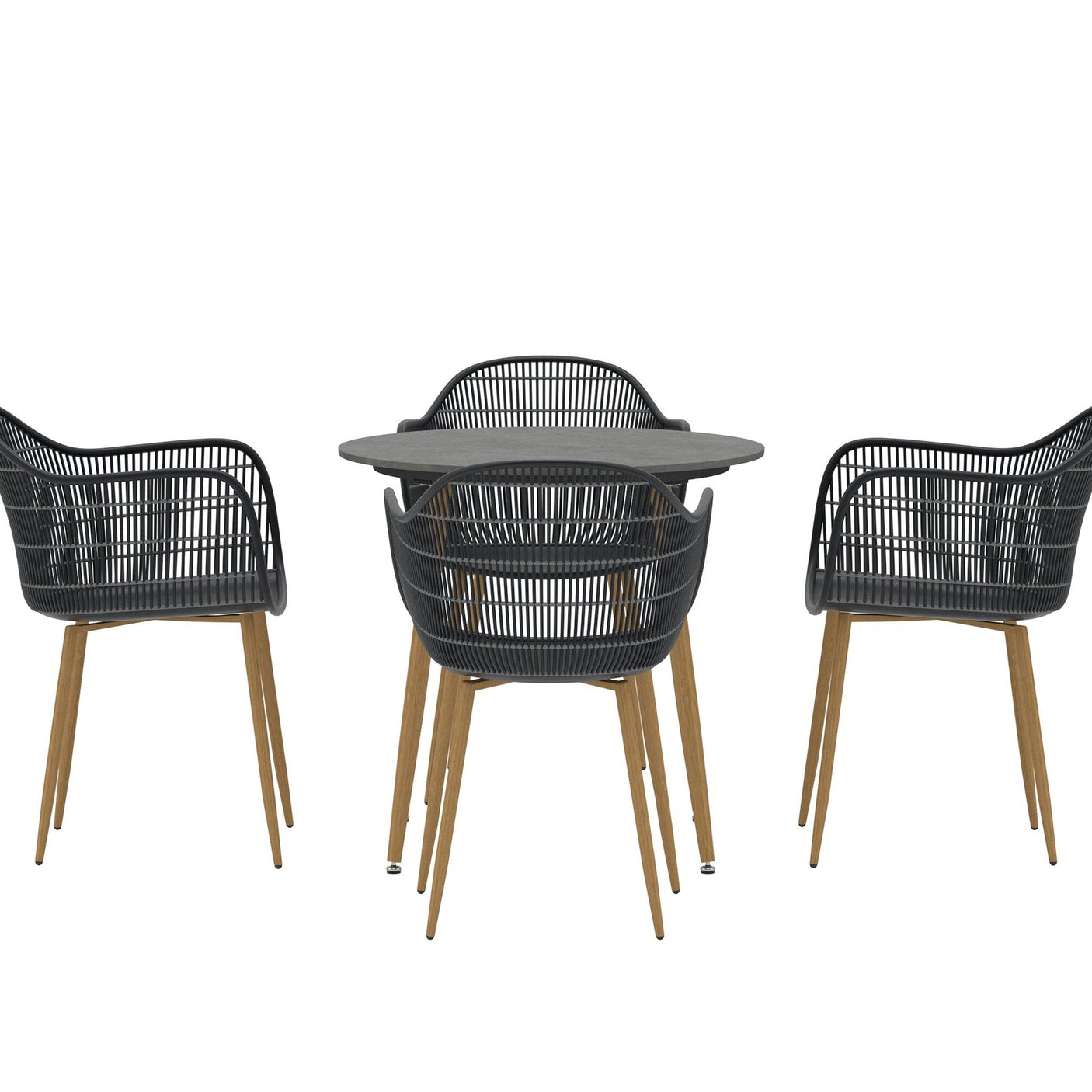 Anafi Spisebord Sett Venture Design Spisebordsett