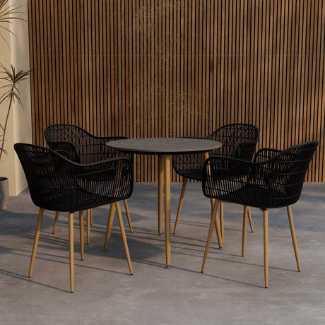Anafi Spisebord Sett Venture Design Spisebordsett
