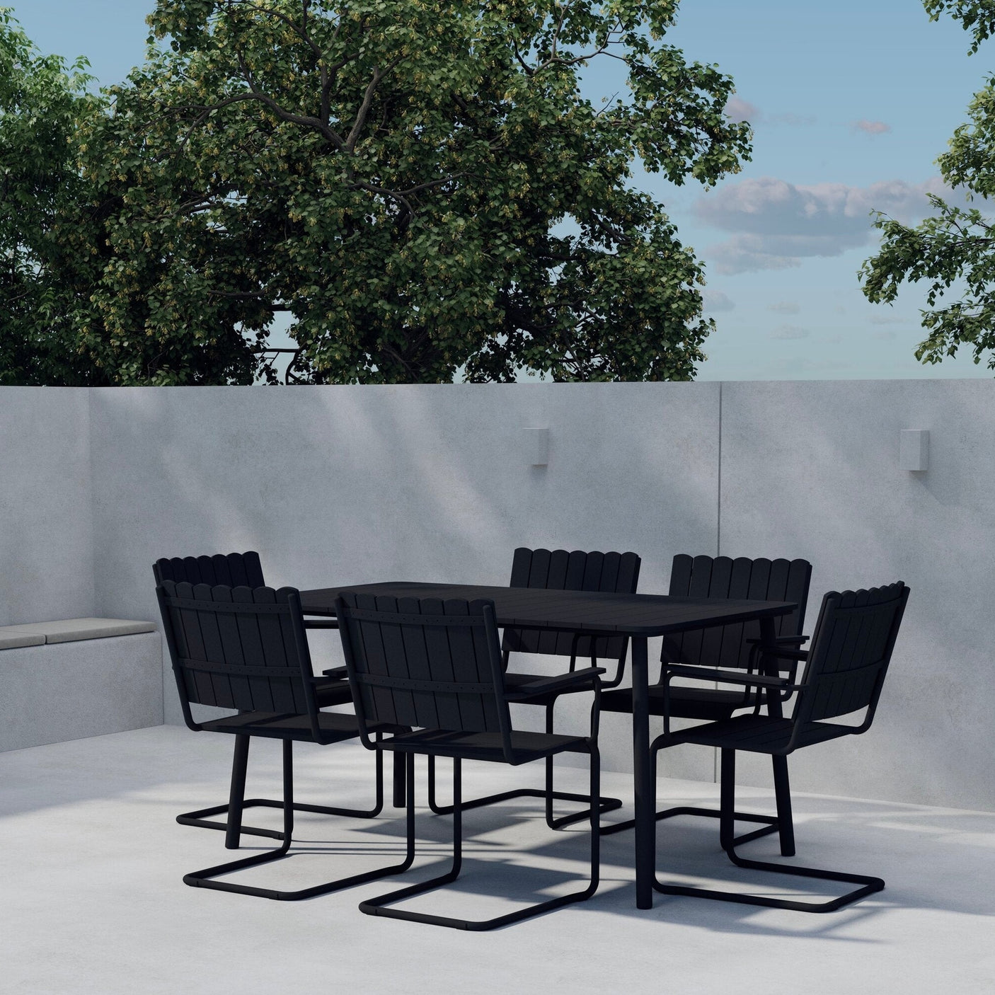 Holmsund spisestuesett Venture Design Spisebordsett