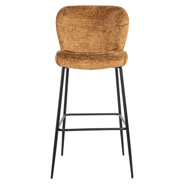 Bar stool Darby cognac fusion Richmond Interiors Barstol