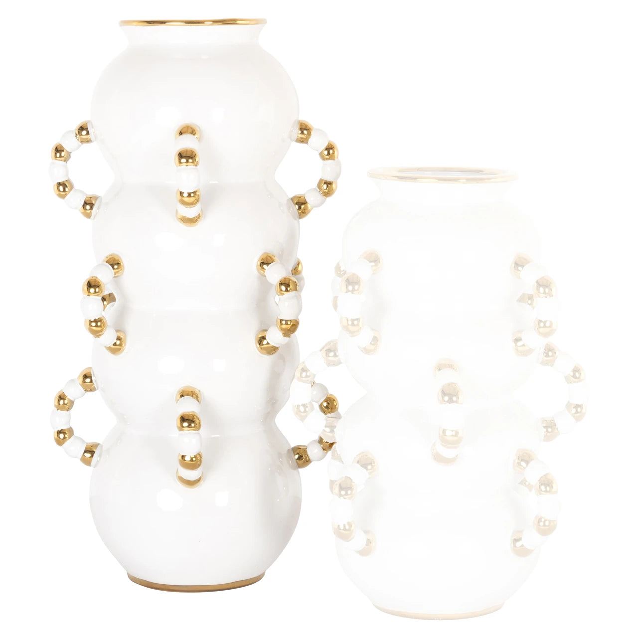 Vase Pippy hvit stor Richmond Interiors Vase