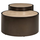 Salongbord Ronson beige sett med 2 Richmond Interiors Sofabord