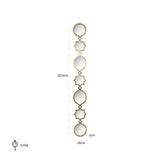 Mirror Babice gold Richmond Interiors Speil
