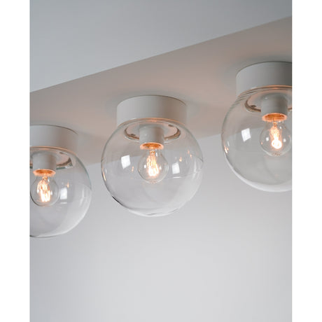 Globe 180 Klart Glass Taklampe/Vegglampe E27 IP54 Ifö Electric AB Taklampe/Vegglampe