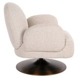 Lounge chair Kagney biscotti svingbar Richmond Interiors Lenestol