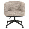 Spisestol Rochenne trendy natur svingbar på hjul Richmond Interiors Spisestol