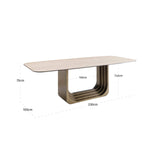Spisebord Maxfield beige 230 Richmond Interiors Spisebord