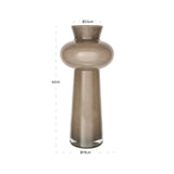 Vase Lunor taupe stor Richmond Interiors Vase