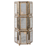 Bordlampe Yael messing antikk Richmond Interiors Bordlampe