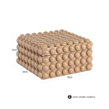 Oppbevaringsboks Ash beige stor Richmond Interiors Oppbevaring