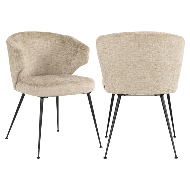 Spisestol Xandra ørkenfusjon flammehemmende Richmond Interiors Spisestol