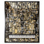 Veggkunst Wibi svart/gull Richmond Interiors Bilde