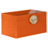 Oppbevaringsboks Lia oransje Richmond Interiors Oppbevaring