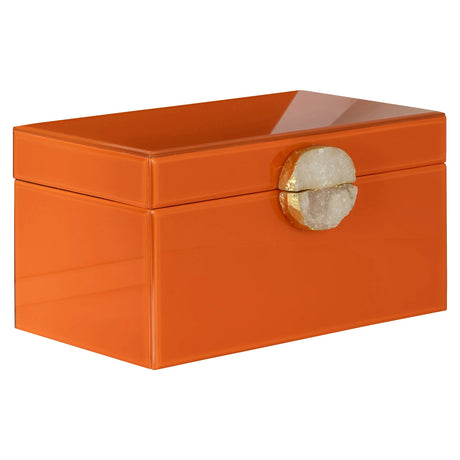 Oppbevaringsboks Lia oransje Richmond Interiors Oppbevaring