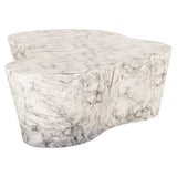 Utendørs salongbord Rockyard hvit marmorlook Richmond Interiors Sofabord