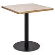 Bistrobord Brazza beige 70x70 Richmond Interiors Bordlampe