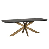 Spisebord Cambon mørk kaffe dansk oval 230 Richmond Interiors Spisebord