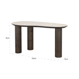 Desk Ritz brun Richmond Interiors Skrivebord