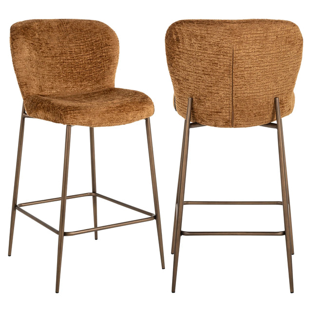 Counter stool Odarby cognac fusion Richmond Interiors Barstol