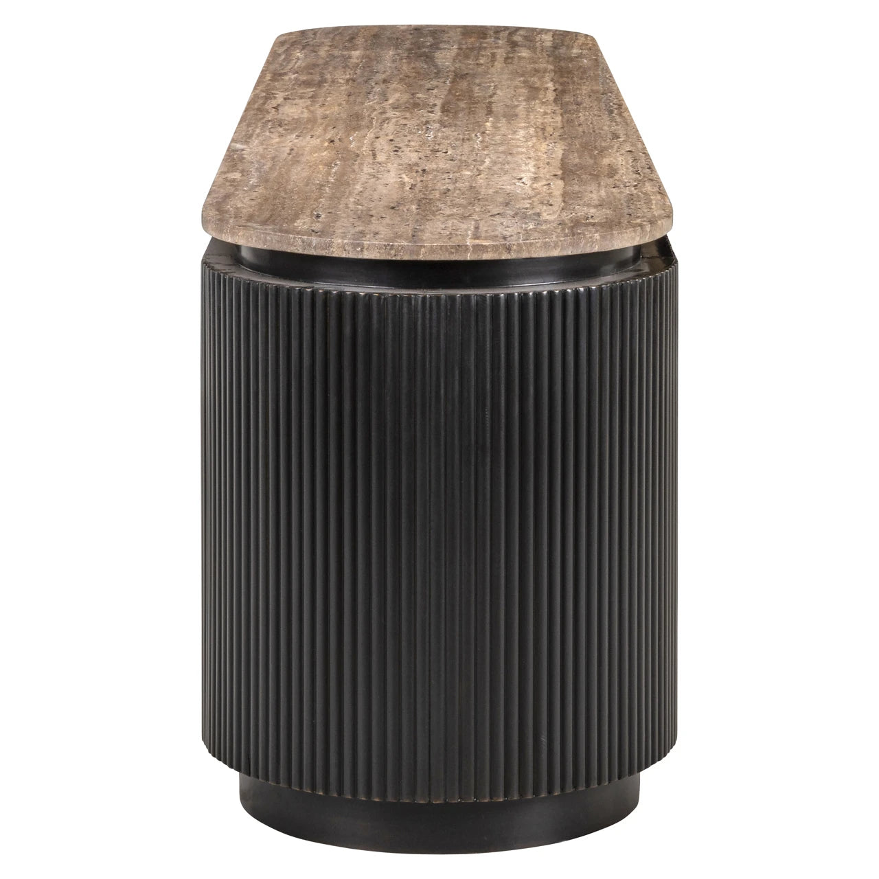 TV-benk Russo ask brun 4-dørs Richmond Interiors TV-benk