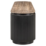 TV-benk Russo ask brun 4-dørs Richmond Interiors TV-benk