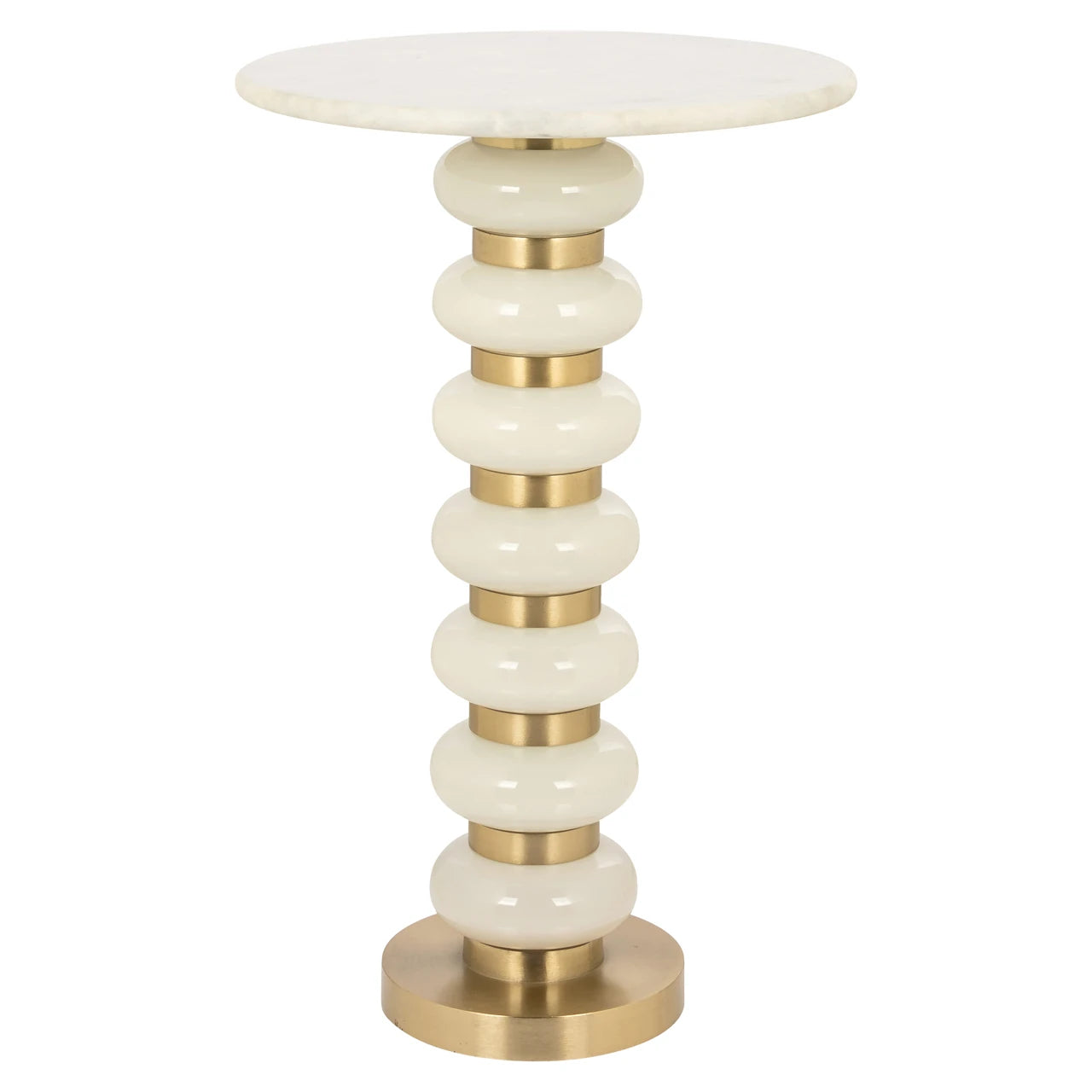 Endebord Barbara hvit Richmond Interiors Sidebord