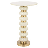 Endebord Barbara hvit Richmond Interiors Sidebord
