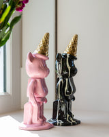 Dekorativ gjenstand Icebear svart Richmond Interiors Pynteartikler