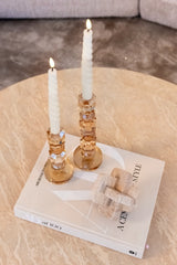 Lysestake Meral brun stor Richmond Interiors Lysestake