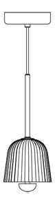 Asteea 1 Nuura Taklampe