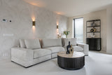 Salongbord Hampton mørk brun 90Ø Richmond Interiors Sofabord
