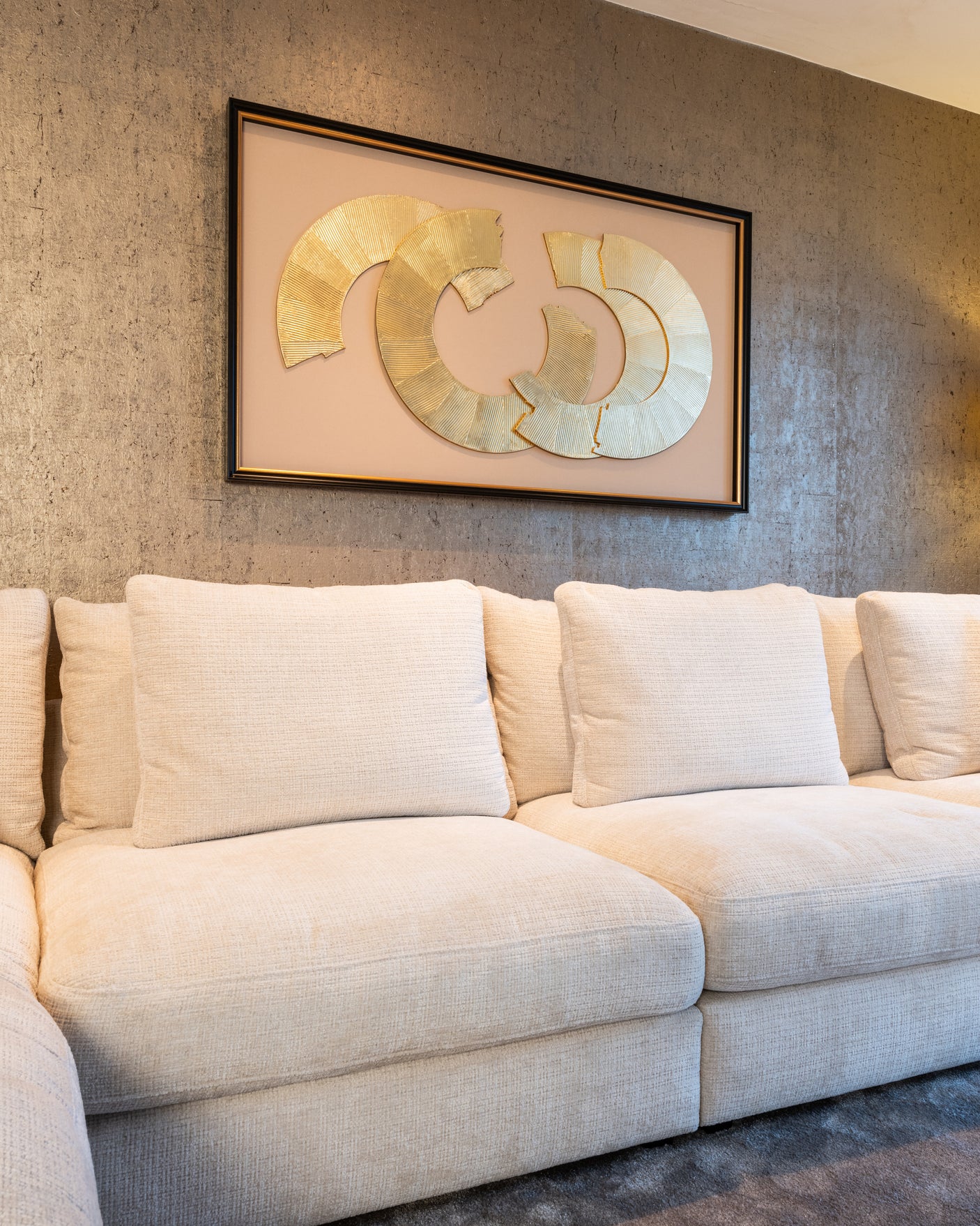 Veggkunst Eden svart/gull Richmond Interiors Bilde