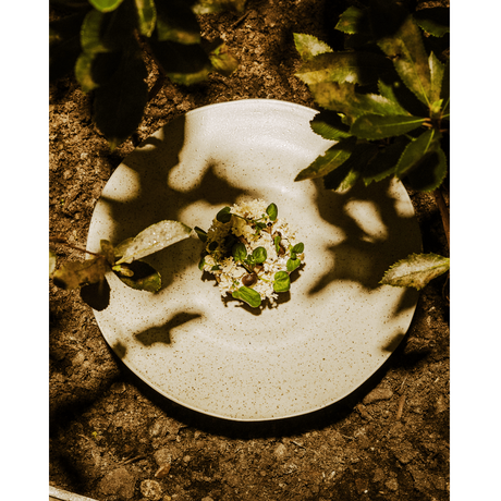 GRAINY keramiske middagsbord - ø28 cm - sand Nordal TABLEWARE