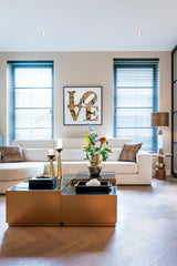 Brett Liv svart/gull Richmond Interiors Serveringsbrett