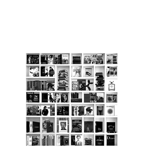 BOOK CASE FASHION WHITE Artwood Bilde