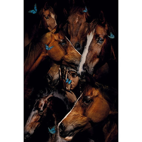 GYPSY HESTER fototavla - 100x150, Aluminium Artwood Tavlor