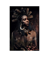 AFRICAN TRIBE WOMAN Artwood Bilde