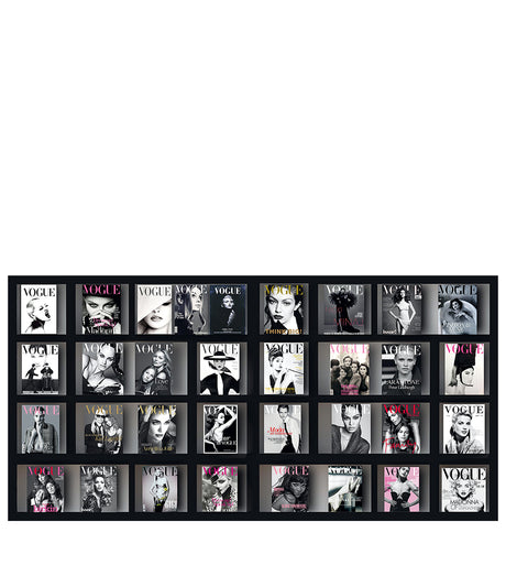 VOGUE BW BØKER fototavla - 200x100 Artwood Tavlor