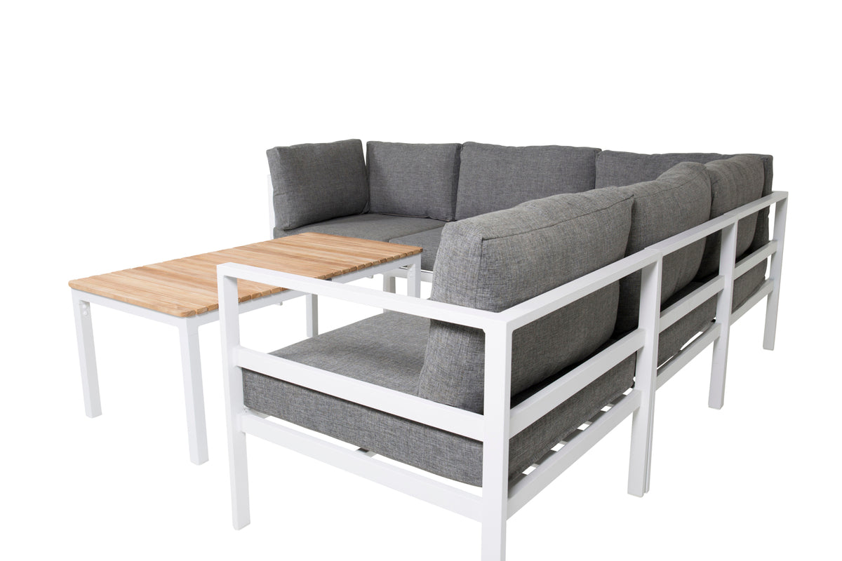 Sofa set Copacabana sett 5 deler - Brasilia bord Venture Design Loungegruppe