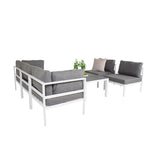 Louge set Copacabana sett 5 deler - Copacabana bord Venture Design Loungegruppe
